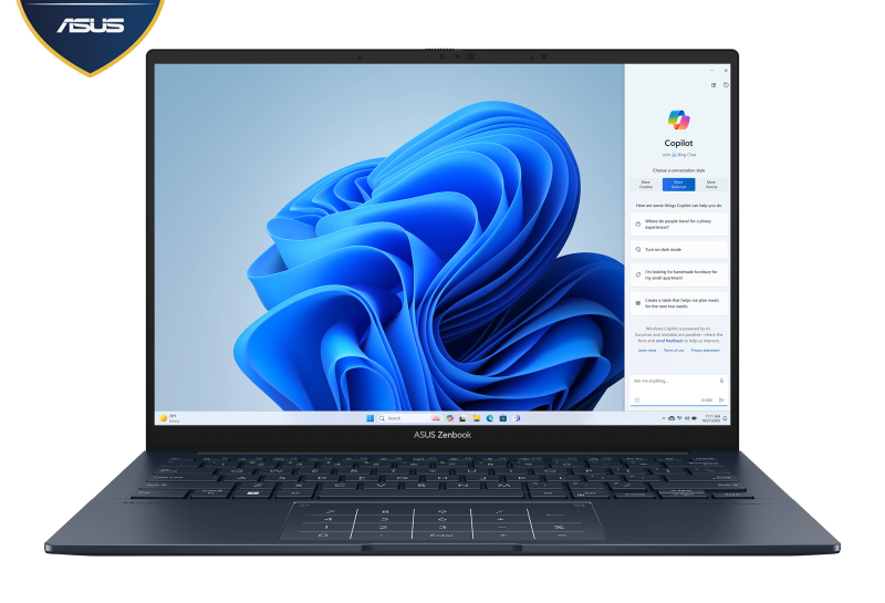 ASUS Zenbook 14 (UX3405) (U7-155H/16GB/1TB/Intel Arc Graphics/14″ WQXGA OLED)